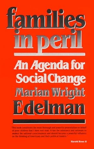Seller image for Families in Peril : An Agenda for Social Change for sale by GreatBookPrices