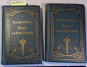 Image du vendeur pour Theodor Fontane's Briefe an seine Familie - 2 Bnde mis en vente par Antiquariat Trger