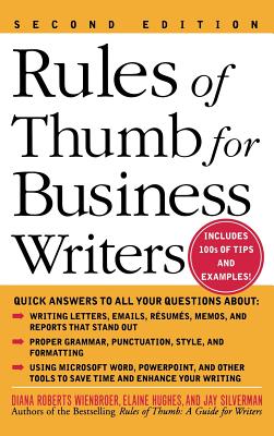 Seller image for Rules of Thumb for Business Writers (Hardback or Cased Book) for sale by BargainBookStores
