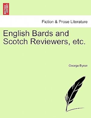 Seller image for English Bards and Scotch Reviewers, Etc. (Paperback or Softback) for sale by BargainBookStores