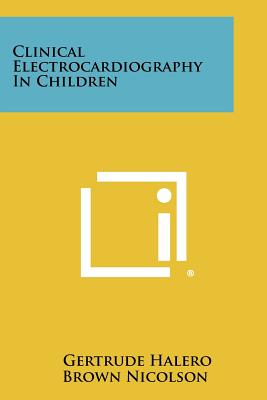 Seller image for Clinical Electrocardiography In Children (Paperback or Softback) for sale by BargainBookStores