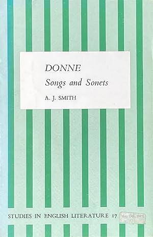 Seller image for Donne: songs and sonnets for sale by Acanthophyllum Books
