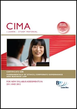 Seller image for CIMA - Fundamentals of Ethics, Corporate Governance and Business Law: iLearn for sale by WeBuyBooks