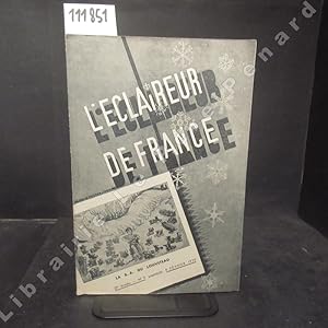 Imagen del vendedor de L'Eclaireur de France N 3 : Les signes de la piste (Suite et fin) (BALOO) - Scoutisme en grand. Comment Henri Lhote organise un laboratoire en plein Sahara - Tom  Bayeux (Le Plican qui boite) - Nol avec nos amis ails (LOUP ROUGE) - . a la venta por Librairie-Bouquinerie Le Pre Pnard