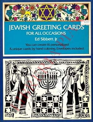 Jewish greeting cards for all occasions. You can create 16 personalized and unique cards by hand ...