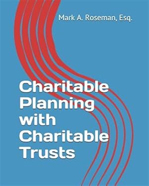 Bild des Verkufers fr Charitable Planning with Charitable Trusts zum Verkauf von GreatBookPrices