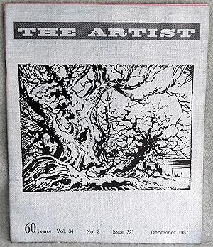 Immagine del venditore per The Artist Vol. 54 No. 3 Issue 321 December 1957 venduto da Argyl Houser, Bookseller