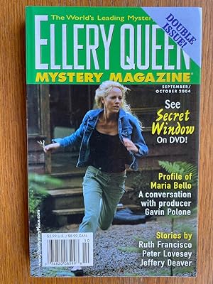 Image du vendeur pour Ellery Queen Mystery Magazine September and October 2004 mis en vente par Scene of the Crime, ABAC, IOBA