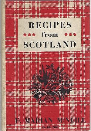 Immagine del venditore per RECIPES FROM SCOTLAND venduto da Columbia Books, ABAA/ILAB, MWABA