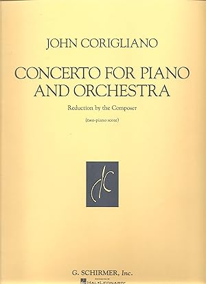 Imagen del vendedor de John Corigliano: Piano Concerto (2 piano reduction): Piano Duet a la venta por Snow Crane Media