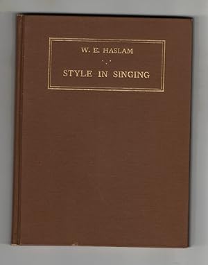 Style in Singing