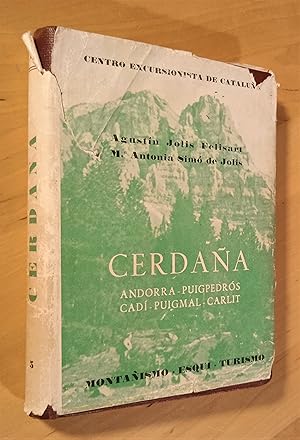 Imagen del vendedor de Cerdaa. Andorra-Puigpedrs-Cad-Puigmal-Carlit a la venta por Llibres Bombeta