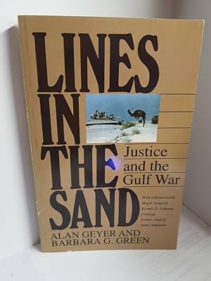 Seller image for Lines in the Sand Justice and the Gulf War for sale by Hammonds Antiques & Books