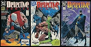 Bild des Verkufers fr Batman Blind Justice Comic set 1-2-3 Lot Detective 598 599 600 Dark Knight art zum Verkauf von CollectibleEntertainment