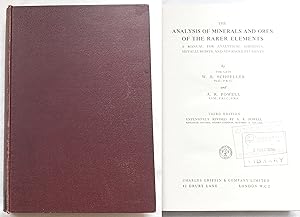 Seller image for The Analysis of Minerals and Ores of the Rarer Elements, Third Edition, Extensively Revised By A. R. Powell for sale by Transformer