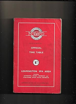 Bild des Verkufers fr Official timetable Leamington Spa area. Including, Coventry, Rugby, Banbury and Stratford Upon Avon districts. Saturday, 21st May 1966 and until further notice zum Verkauf von Gwyn Tudur Davies