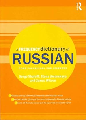 Immagine del venditore per Frequency Dictionary of Russian : Core Vocabulary for Learners venduto da GreatBookPricesUK