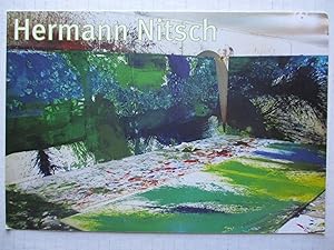 Imagen del vendedor de Hermann Nitsch New Paintings and Video Mike Weiss Gallery 2006 Exhibition invite postcard a la venta por ANARTIST