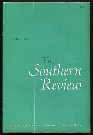 Bild des Verkufers fr The Southern Review - Volume IV, New Series, January, 1968, Number 1 zum Verkauf von Between the Covers-Rare Books, Inc. ABAA