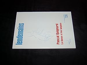 Bild des Verkufers fr Pascal Quignard: La danse et les langues. (= lendemains; 136 - 34. Jahrgang 2009). zum Verkauf von Antiquariat Andree Schulte