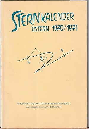 Sternkalender Ostern 1970/1971. Erscheinungen am Sternenhimmel.