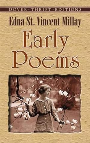 Image du vendeur pour Early Poems mis en vente par Smartbuy