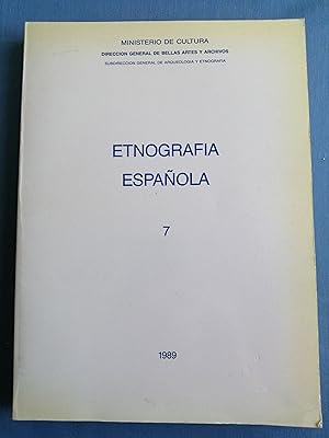 Etnografía Española. 7, 1989