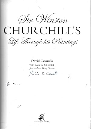 Image du vendeur pour Sir Winston Churchill's Life Through His Paintings mis en vente par The Sanctuary Bookshop.