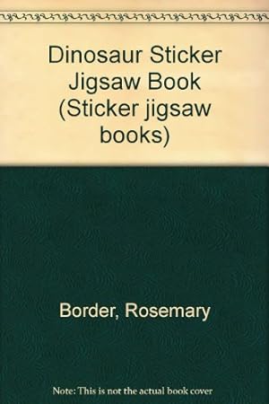 Imagen del vendedor de Dinosaur Sticker Jigsaw Book (Sticker jigsaw books) a la venta por WeBuyBooks