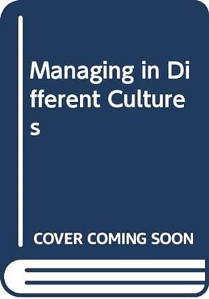 Seller image for Managing in Different Cultures for sale by WeBuyBooks