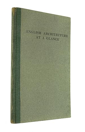 Imagen del vendedor de English Architecture at a Glance a la venta por M Godding Books Ltd