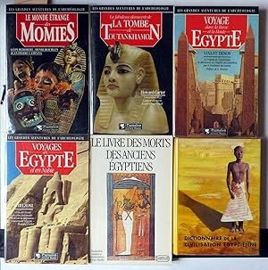 Seller image for [Lot de 8 ouvrages traitant de l'Egypte antique ou ancienne et d'gyptologie] for sale by Le Rayon populaire