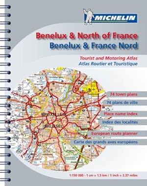 Immagine del venditore per Road Atlas Benelux and N. France (Michelin Tourist & Motoring Atlases) (Michelin Tourist and Motoring Atlases) venduto da WeBuyBooks