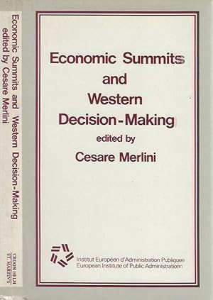 Immagine del venditore per Economic Summits and Western Decision - Making venduto da Biblioteca di Babele