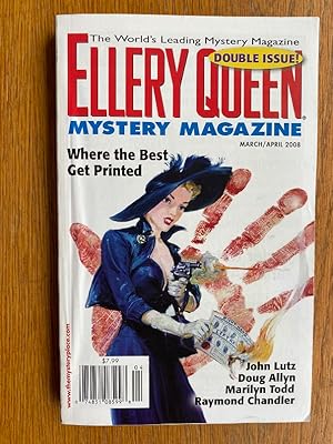 Image du vendeur pour Ellery Queen Mystery Magazine March and April 2008 mis en vente par Scene of the Crime, ABAC, IOBA