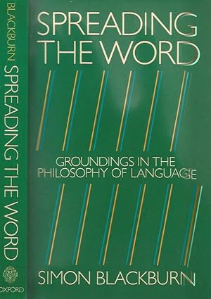 Bild des Verkufers fr Spreading The World Groundings in the Philosophy of Languace zum Verkauf von Biblioteca di Babele