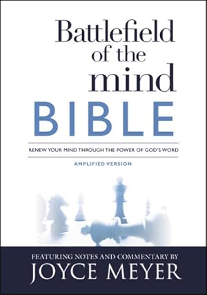 Bild des Verkufers fr Battlefield of the Mind Bible : Renew Your Mind Through the Power of God's Word: Amplified Version zum Verkauf von GreatBookPrices