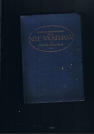 Imagen del vendedor de Neue Wagneriana - gesammelte Aufstze und Schriften Band 11 - 13 a la venta por manufactura