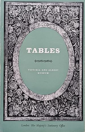 Seller image for Tables In the Victoria and Albert Museum for sale by Eat My Words Books