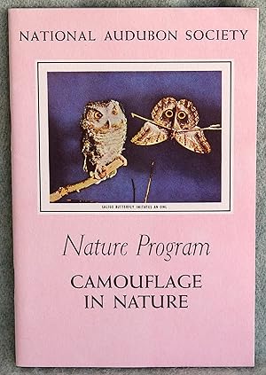 Imagen del vendedor de National Audubon Society: Nature Program: Camouflage in Nature a la venta por Argyl Houser, Bookseller