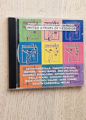 Bild des Verkufers fr UNITED ARTISTS OF MESSIDOR. Finest contemporay latin music. (CD) zum Verkauf von MINTAKA Libros