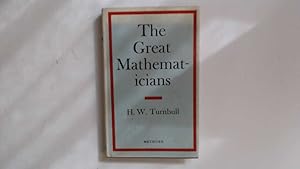 Imagen del vendedor de The Great Mathematicians a la venta por Goldstone Rare Books