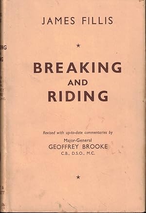 Imagen del vendedor de Breaking and Riding a la venta por Kenneth Mallory Bookseller ABAA