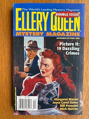 Bild des Verkufers fr Ellery Queen Mystery Magazine September and October 2008 zum Verkauf von Scene of the Crime, ABAC, IOBA