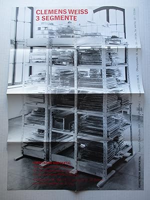 Imagen del vendedor de Clemens Weiss 3 Segmente Kunstraum Wuppertal Poster a la venta por ANARTIST