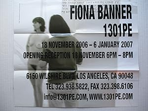 Bild des Verkufers fr Fiona Banner 1301PE 2006 Poster zum Verkauf von ANARTIST