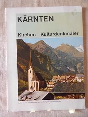 Image du vendeur pour 2 Bcher Krnten Kirchen Kulturdenkmler + Krntner Bildstcke (- Denkmal mis en vente par Versandantiquariat Harald Quicker