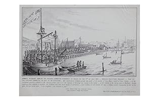 James Stuart hung by the Vigilance Committee on Market St. Wharf, on the 11th of July 1851. View ...