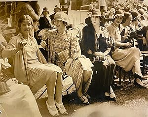 Cilly Aussem, Juliet Duff and Elinor Glynn