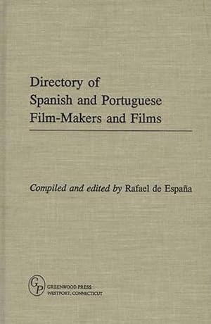 Seller image for Directory of Spanish and Portuguese Film-Makers and Films (Hardcover) for sale by CitiRetail